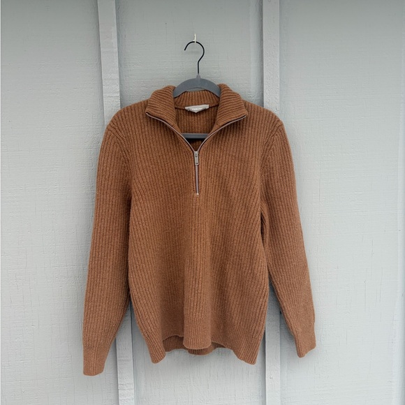 Everlane Wool The Half Zip Sweater - Picture 2 of 12